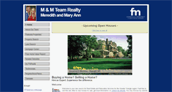 Desktop Screenshot of mandmteamrealty.com