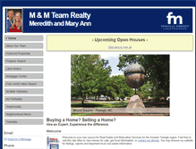 Tablet Screenshot of mandmteamrealty.com